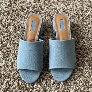 Denim Sandals